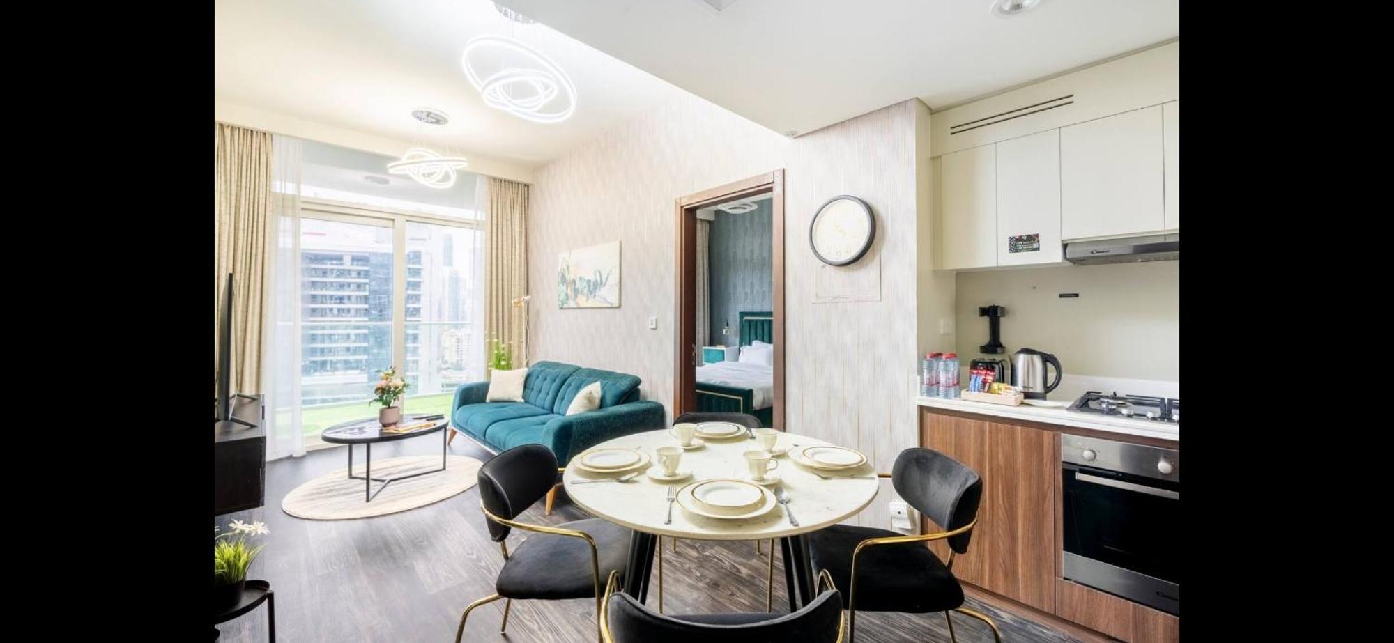 Apartment Luxury 2 Bedroom With Burj Khalifa View
